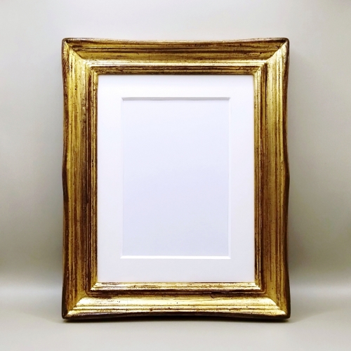 kurogane額縁　フレーム　ゴールド　ポストカードサイズマット