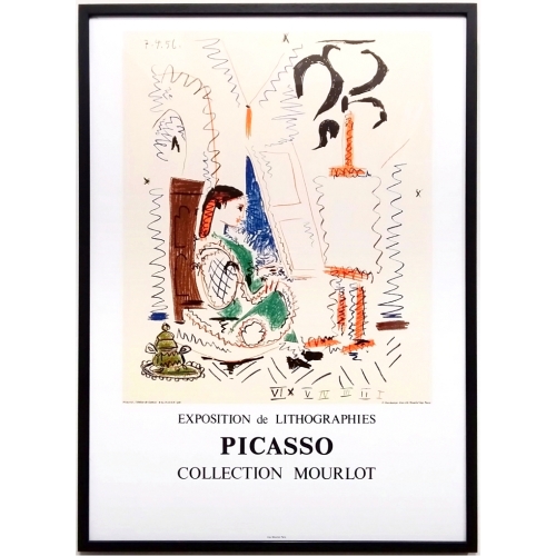 パブロ・ピカソのリトグラフポスターをUPしました | アトリエウチノ