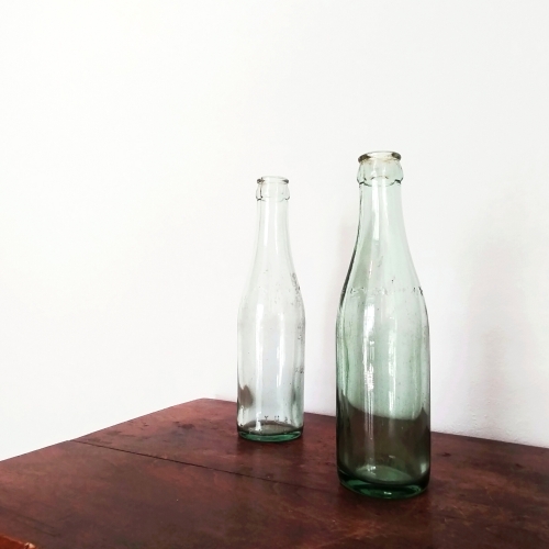 古い三ツ矢サイダーの瓶