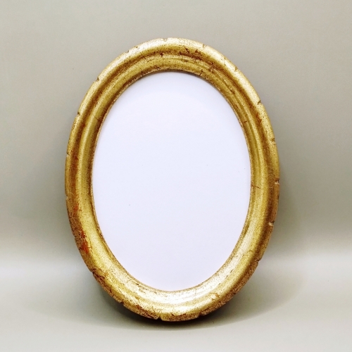 kurogane額縁　フレーム　ゴールドブラック・オーバル