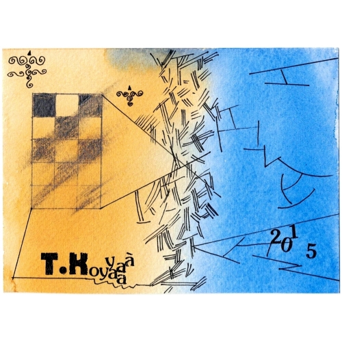 小屋哲雄　ドローイング