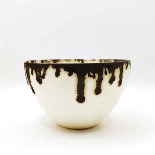 青木良太　ミルク釉ボウル（S）