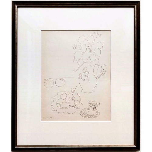 アンリ・マティス　『テーマとヴァリエーション』より　A4