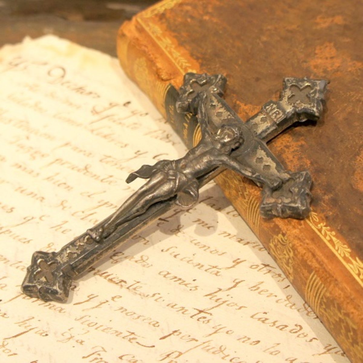 アンティーク磔刑像 D | アトリエウチノ｜atelier uchino