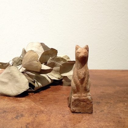 今戸焼　鉄砲狐