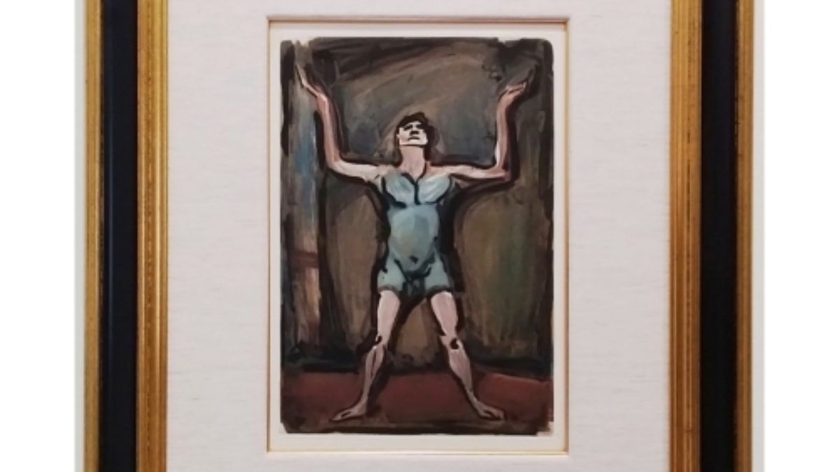 ジョルジュ・ルオー「『サーカス』より 曲芸師」 | アトリエウチノ