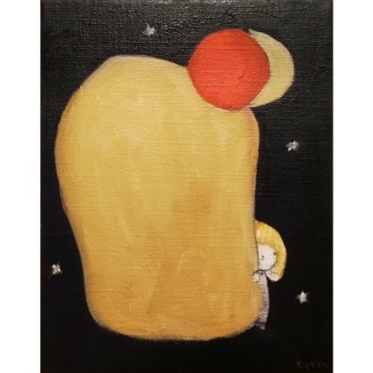 志賀龍太　たいようとつきのまんなか