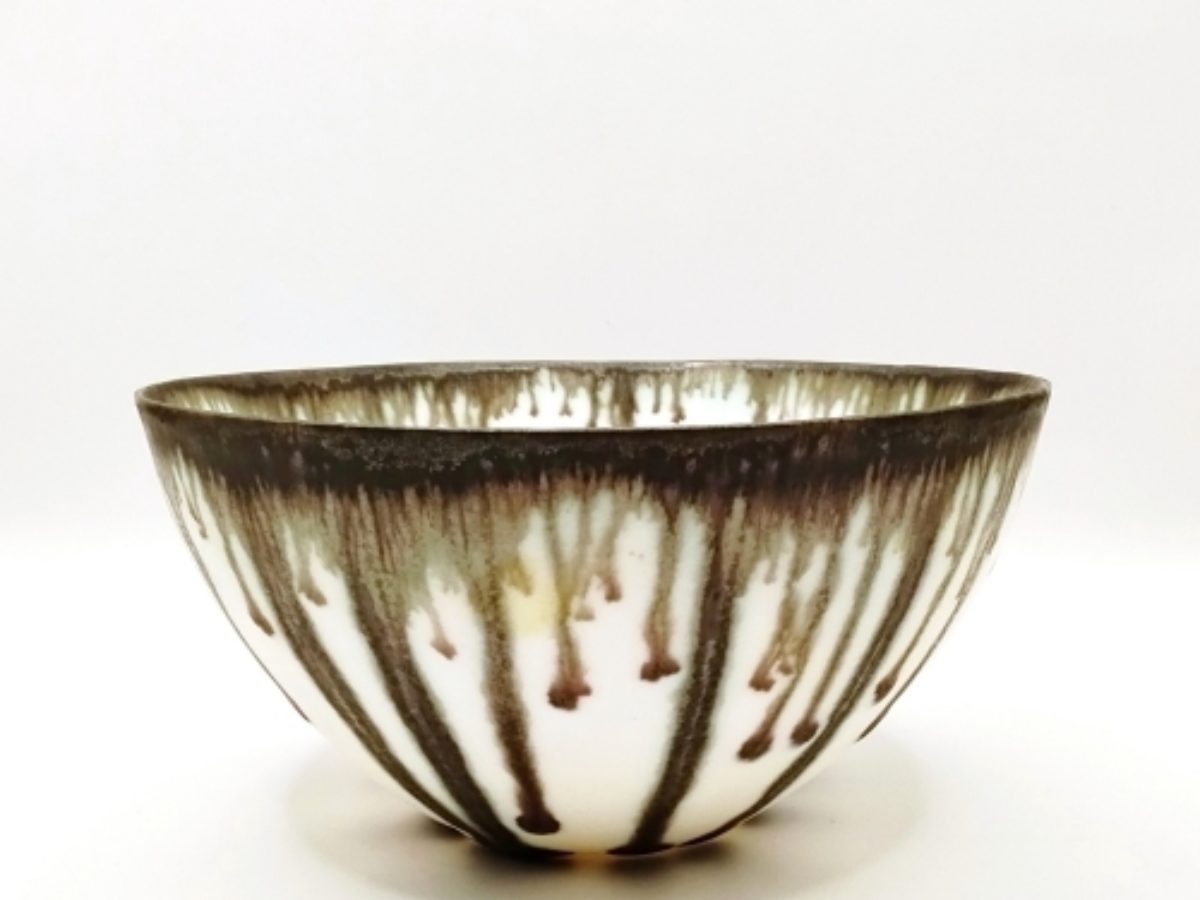 青木良太「ミルク釉ボウル（M）」 | アトリエウチノ｜atelier uchino