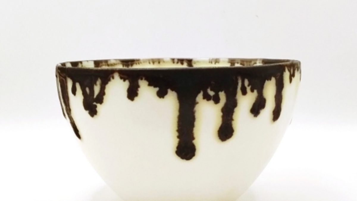 青木良太「ミルク釉ボウル（S）」 | アトリエウチノ｜atelier uchino