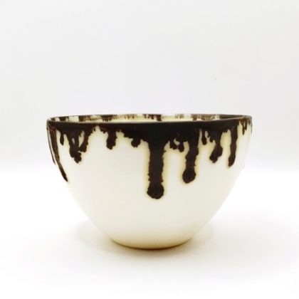 青木良太　ミルク釉ボウル（S）