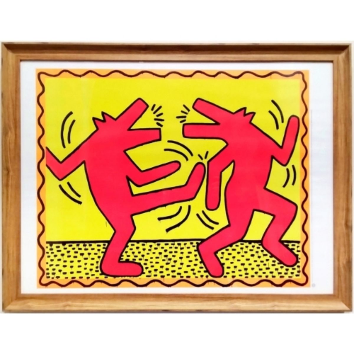 キース・へリングのオフセットポスターをUPしました | アトリエウチノ