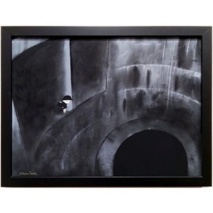 津田周平 放水路