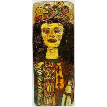 pa. co. panel painting(girl)