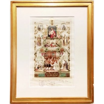 入信の秘跡の証明書 A